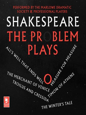 cover image of Shakespeare, The Problem Plays